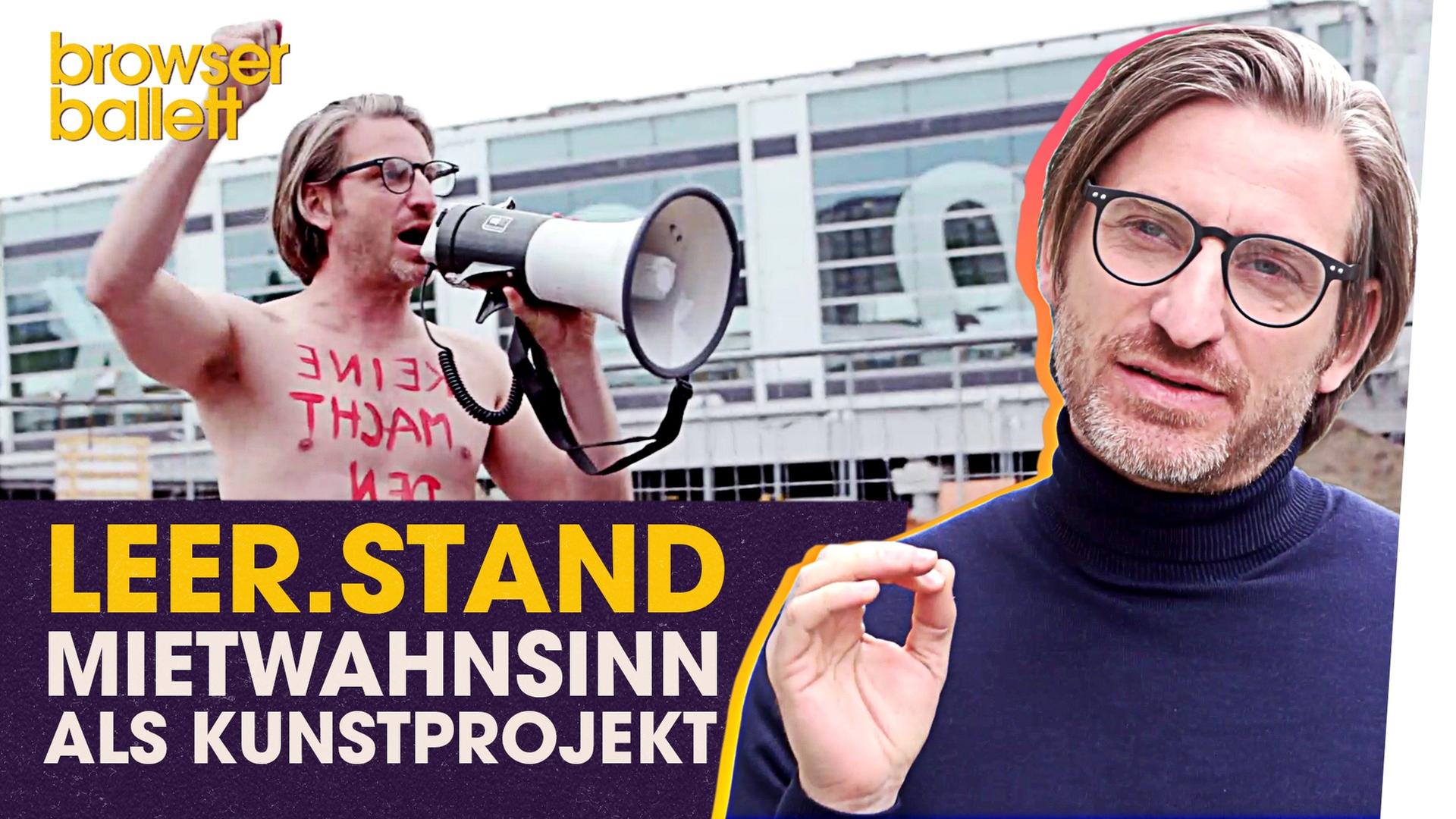 leer.stand - Mietwahnsinn als Kunstprojekt