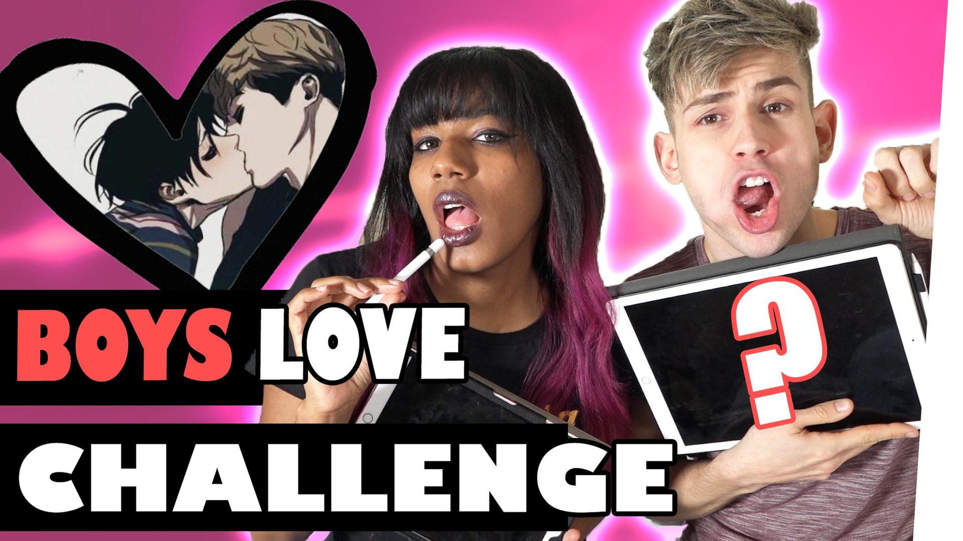 LETS DRAW Boys Love Challenge ft. MyriamMcFly - Kostas Kind