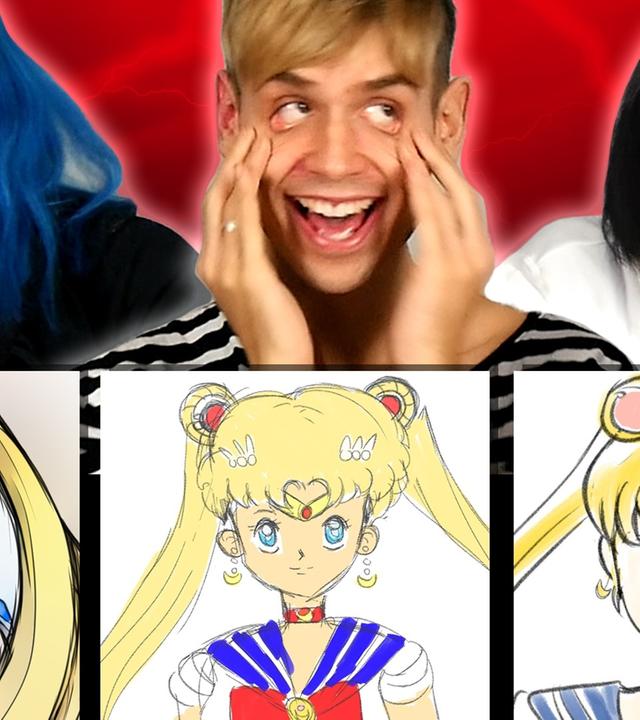 LET'S DRAW DUELL - Disney & Anime-Charaktere aus dem Kopf malen GEGEN Horrorkissen & Myriam McFly