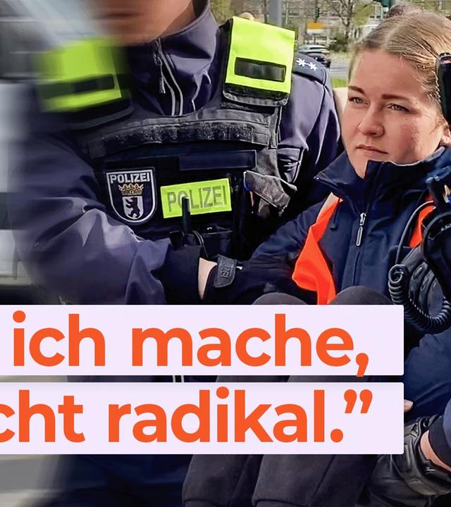 Letzte Generation: Kira (26) klebt sich auf die Straße