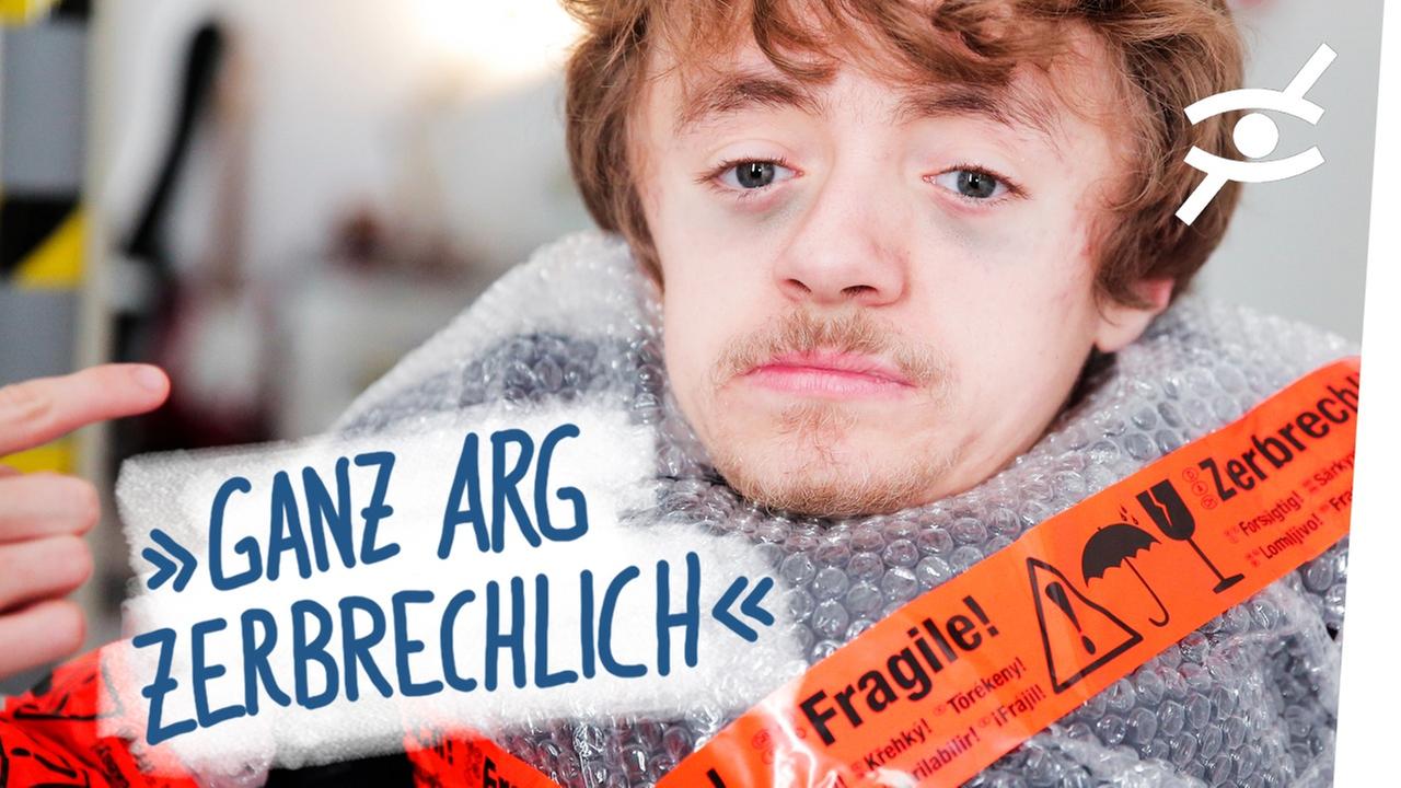 Leute gefragt - Wie sieht jemand mit Glasknochen aus? - Hörfassung