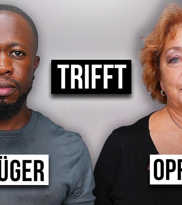LIEBESBETRÜGER trifft OPFER - Das Treffen