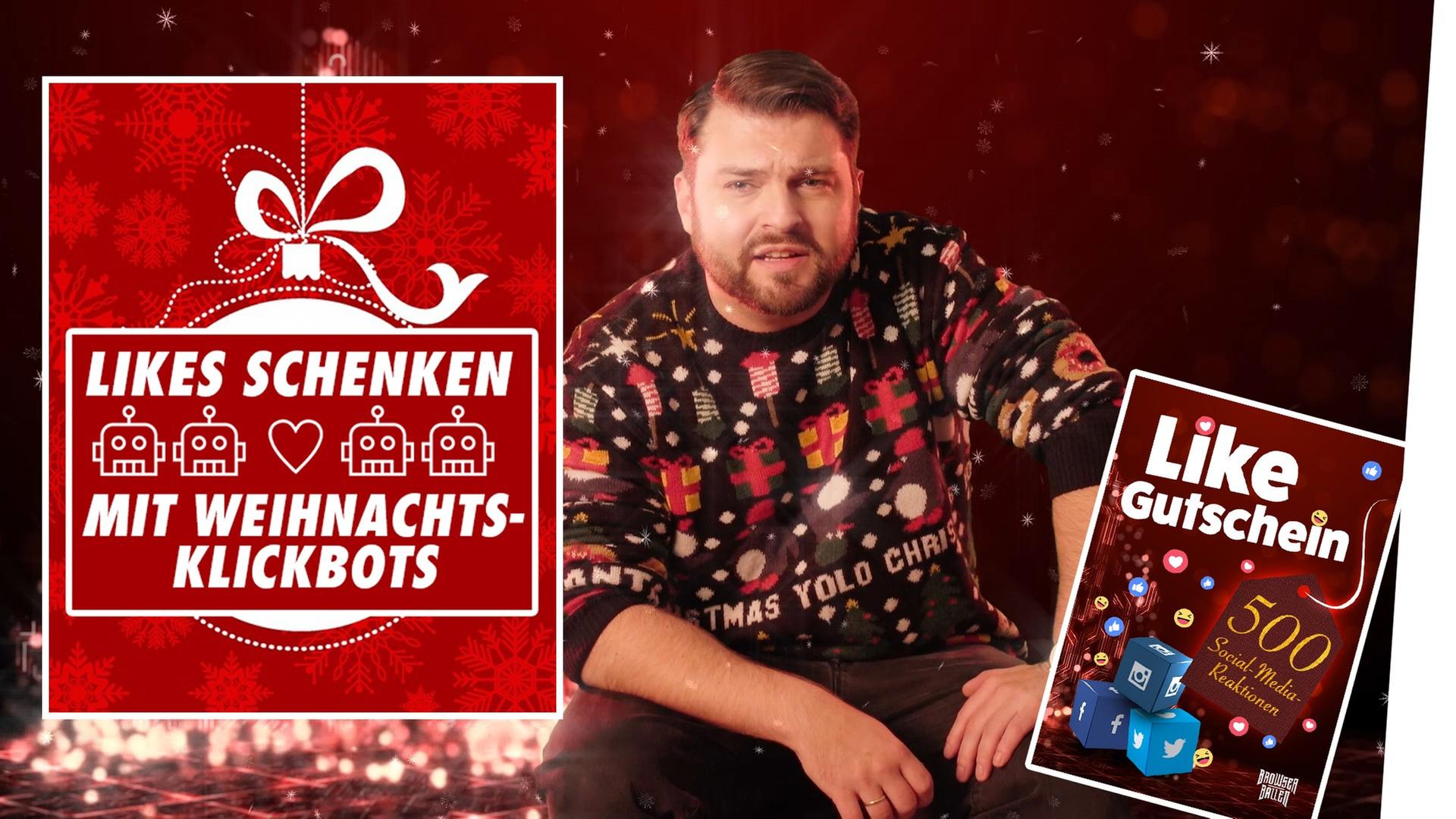 Likes schenken mit Weihnachts-Klickbots