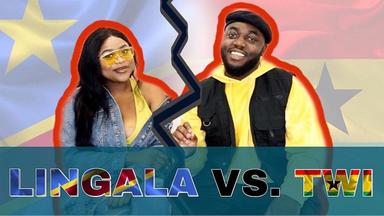 Lingala (Kongo) Vs. Twi (Ghana) - Sprachchallenge - YeboahsVLOGS