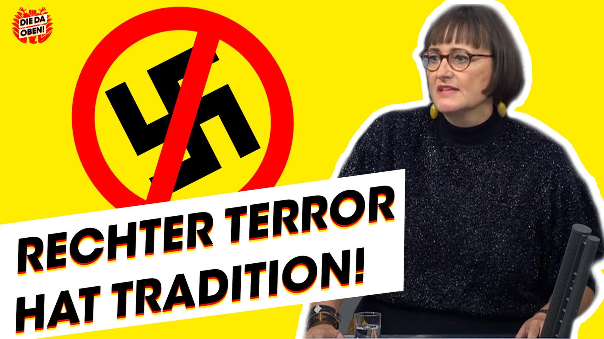 LINKE-Politikerin: Rechter Terror hat Tradition!