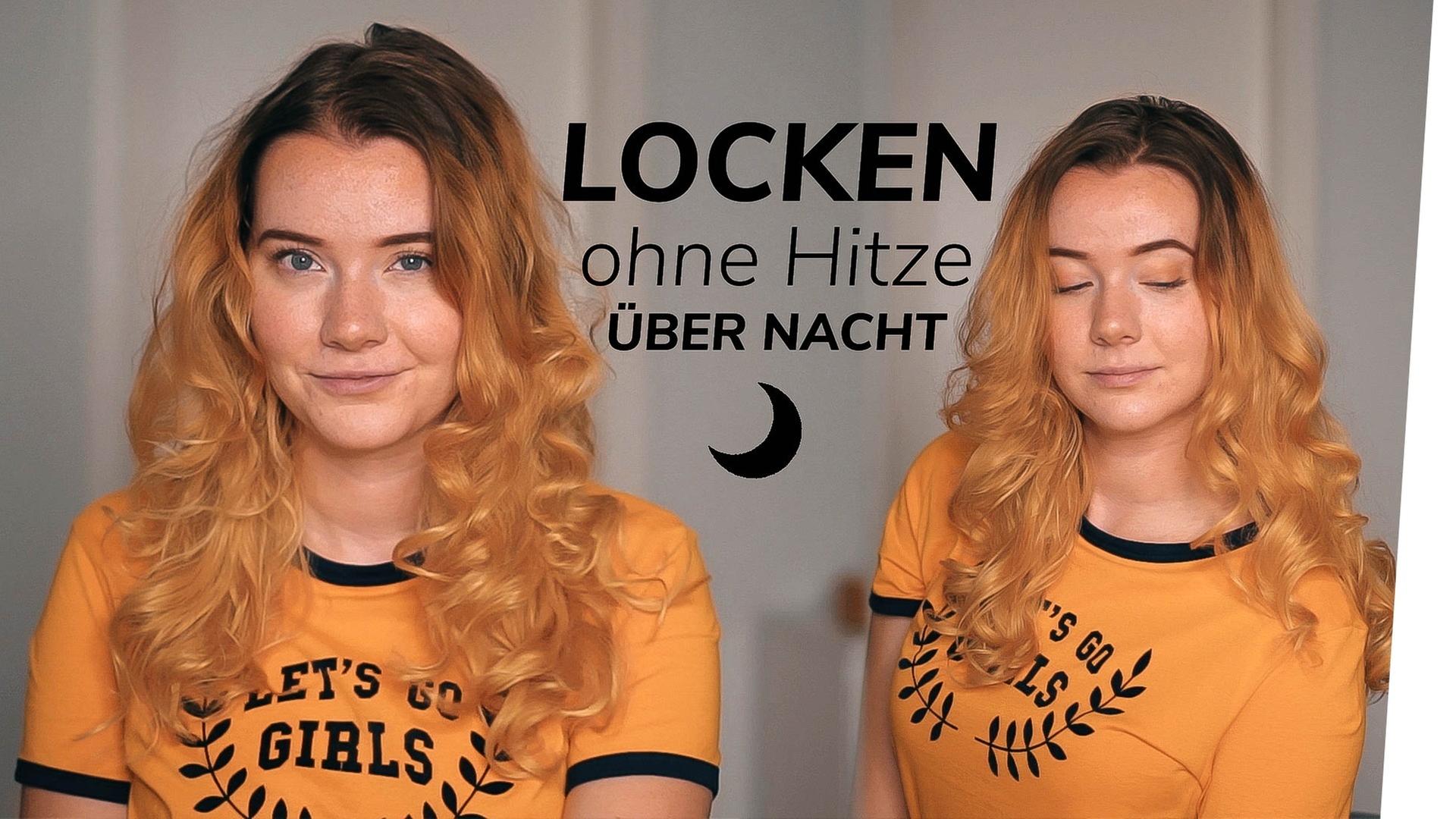 LOCKEN ÜBER NACHT: ohne Hitze - schnell & einfach - BACK TO SCHOOL / UNI