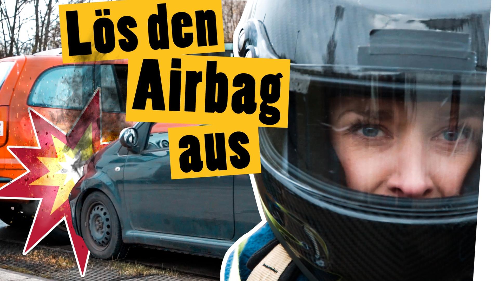 Lös den Airbag aus! Aris Crash Challenge II Das schaffst du nie!
