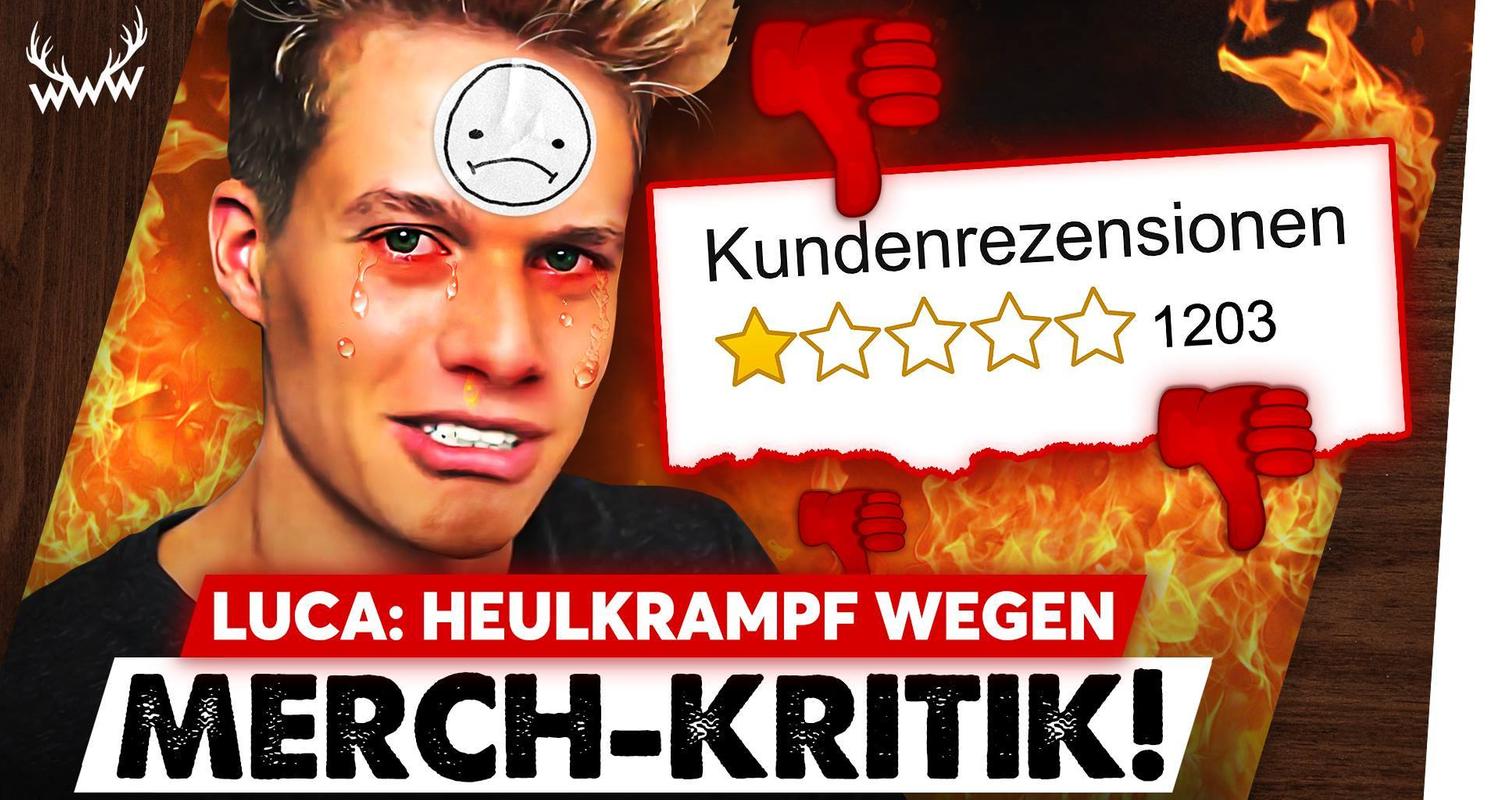 Luca: HEULKRAMPF wegen Merch-Kritik! • WTF: Zombie-Straßenschild! - #WWW