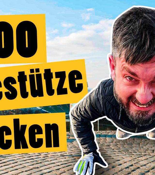 Mach 500 Liegestütze in 5 Stunden -- Das schaffst du nie!