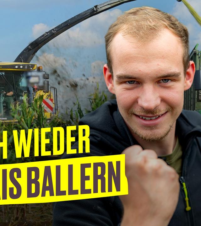 Maisernte 2023: DAS geht nur im Team (1 Häcksler, 7 Traktoren, 5 Abfahrer) I Hundert Hektar Heimat