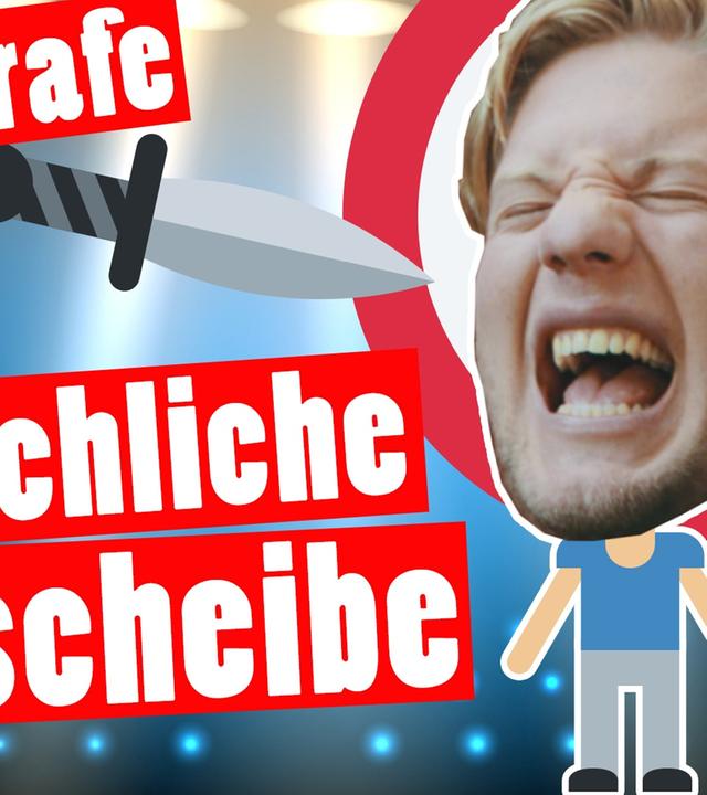 Marc als menschliche Zielscheibe -- Live-Strafe -- Das schaffst du nie!