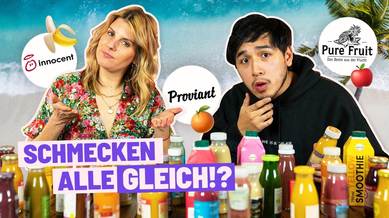 Marken & No-Name Smoothie erraten (Challenge)
