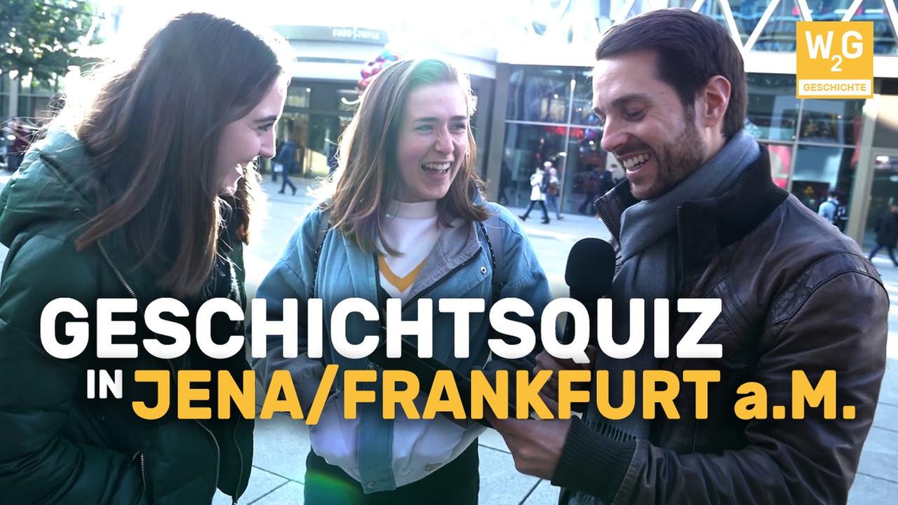 Mauerfall oder Mauerfail? Geschichtsquiz in Frankfurt a.M. und Jena