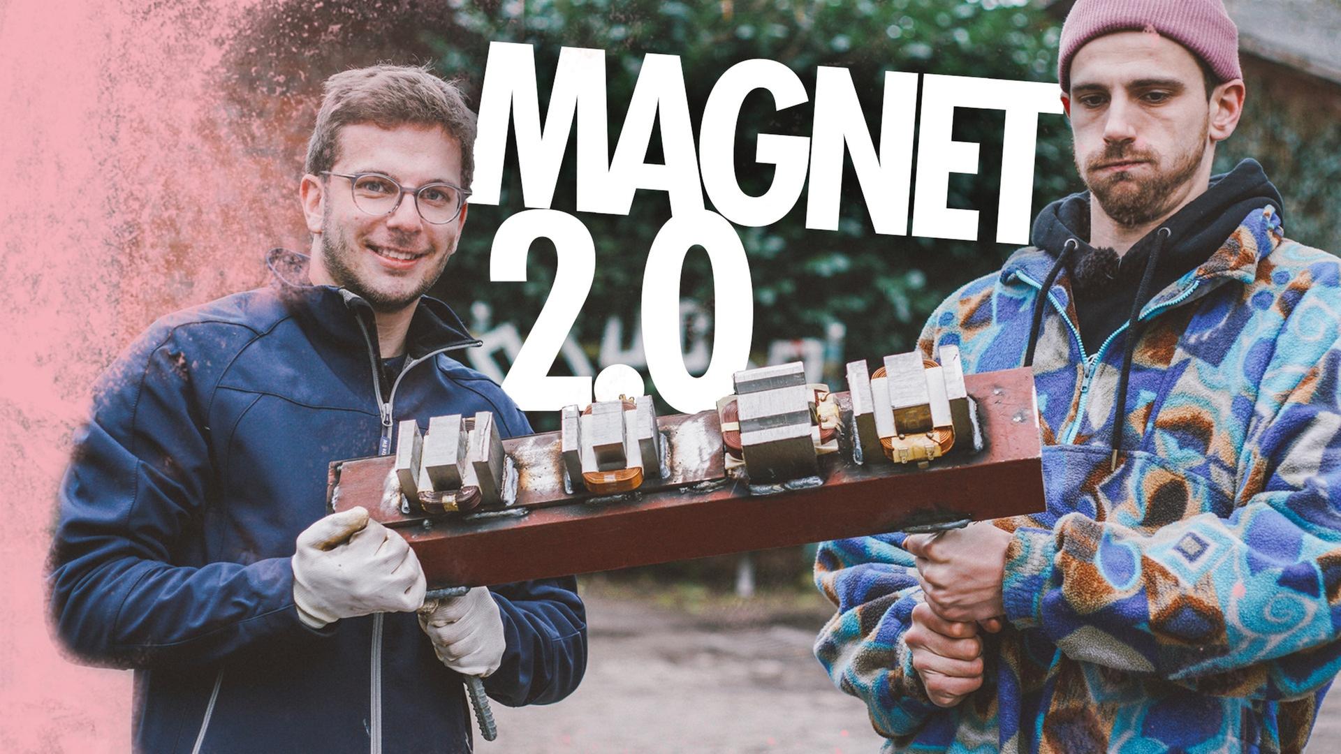 Mega Magnet aus Mikrowelle bauen - Kliemannsland
