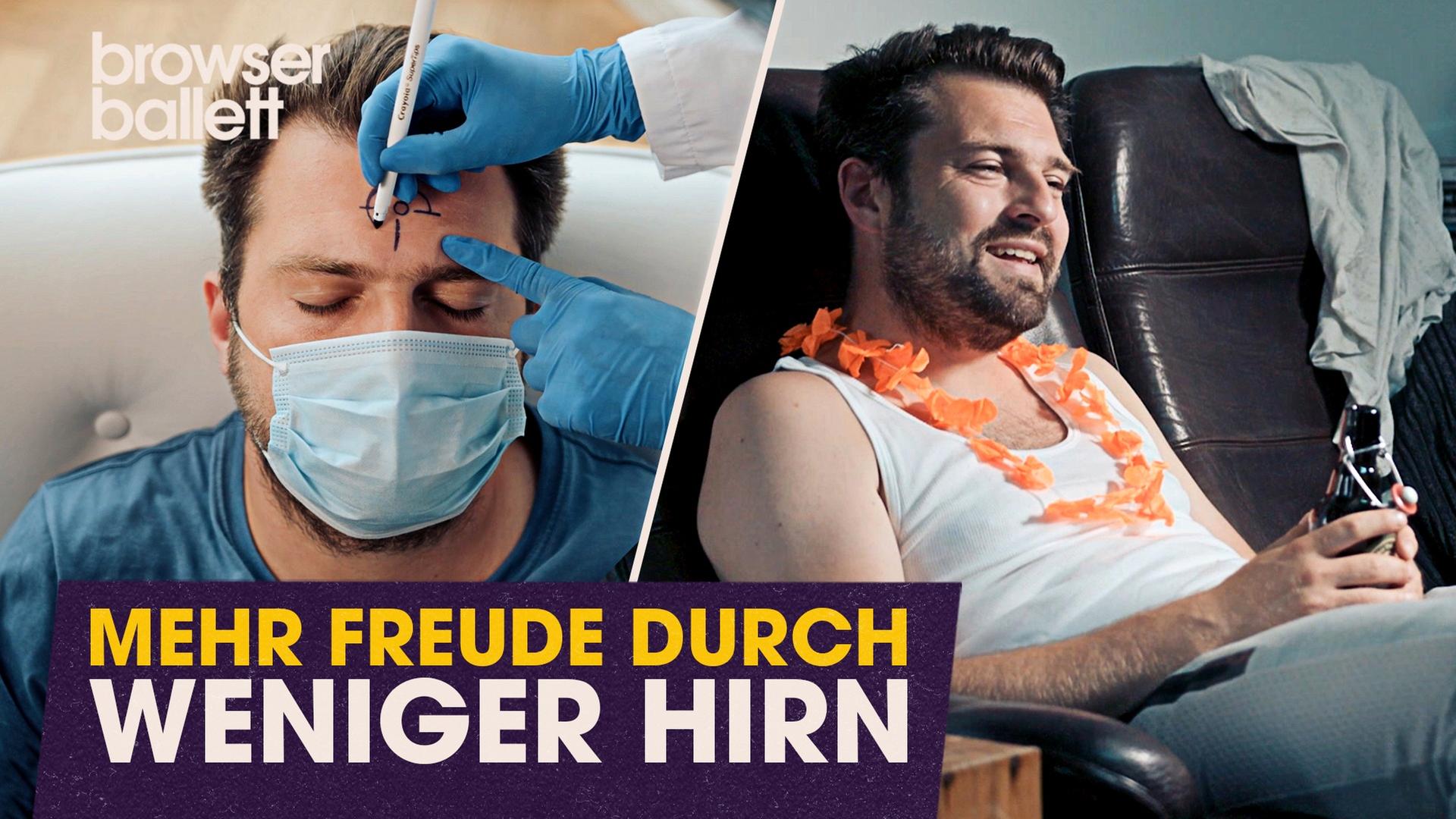 Mehr Freude durch weniger Hirn