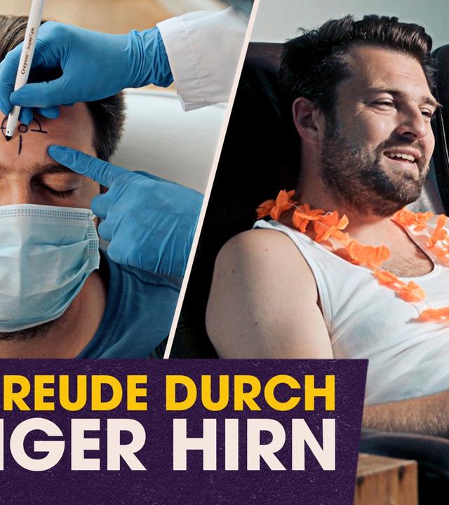 Mehr Freude durch weniger Hirn