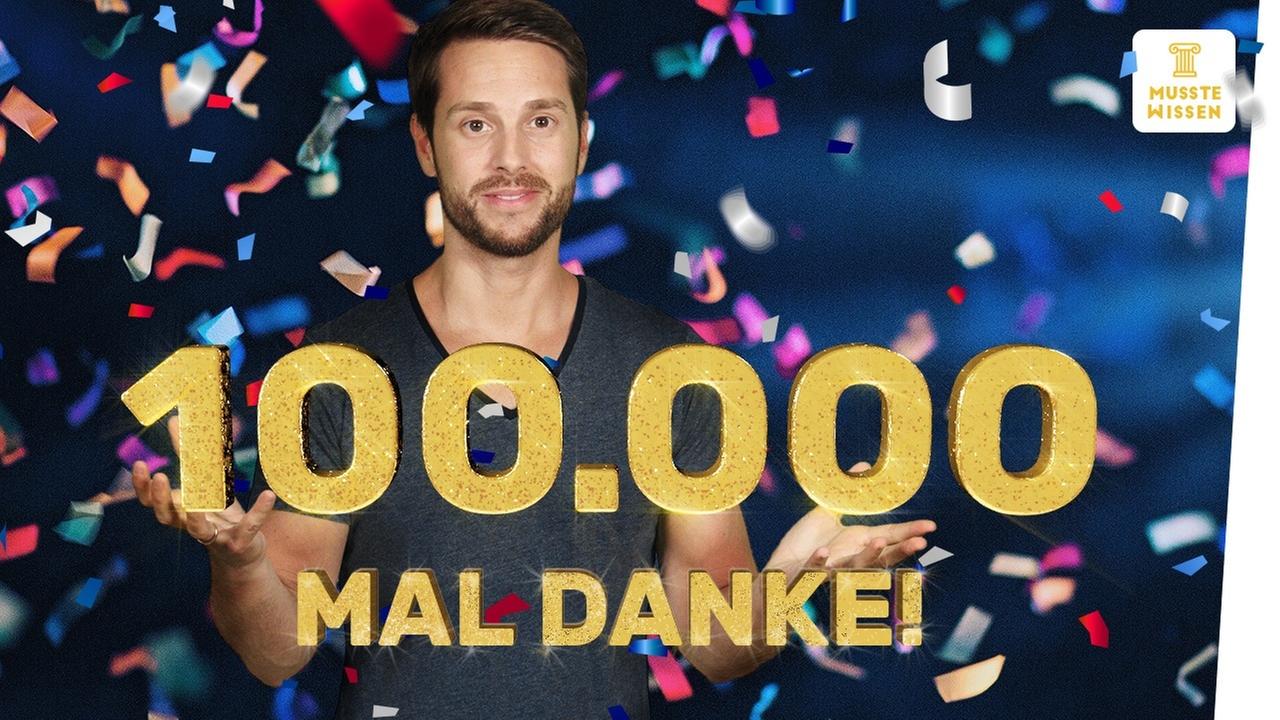 Mein Dankeschön an euch für 100.000 Abonnenten!