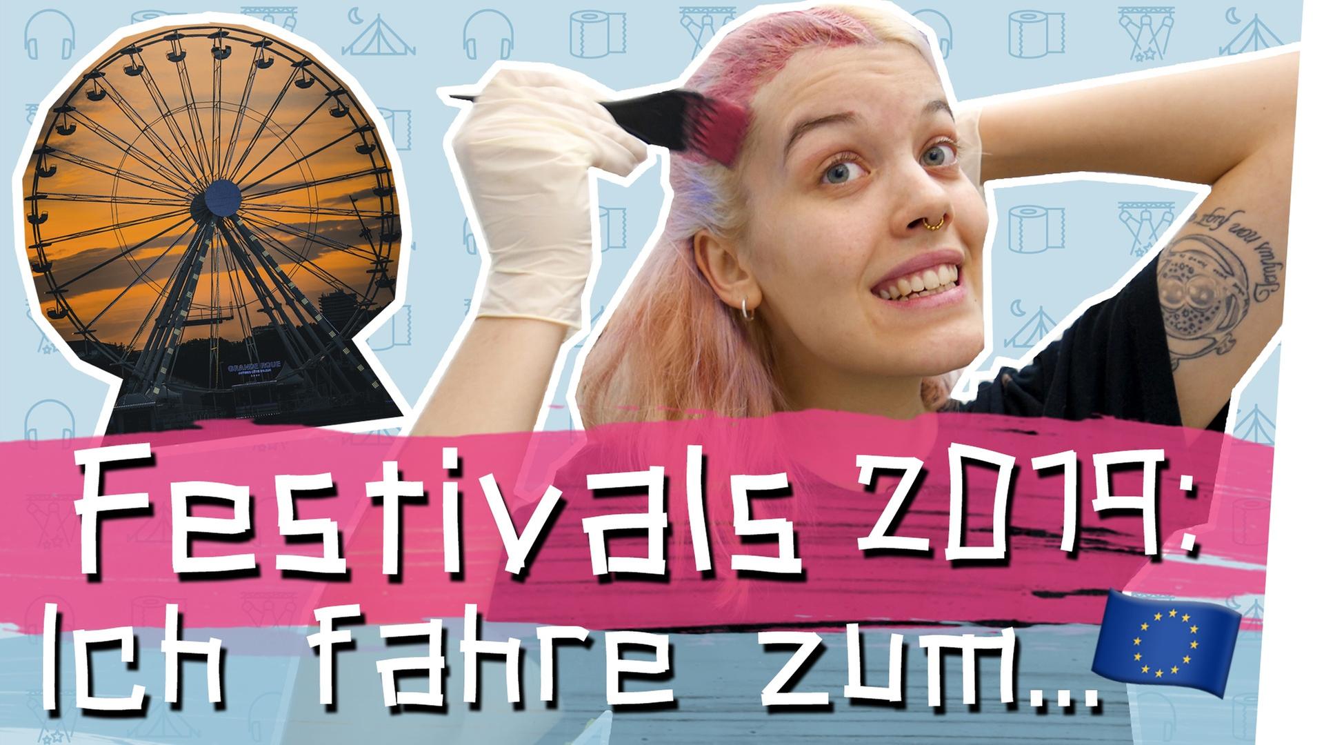 Meine Festival Planung 2019 - Haare bunt färben und Talk -- Schruppert
