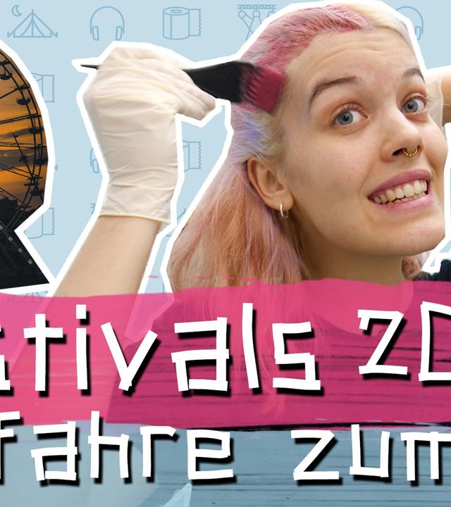 Meine Festival Planung 2019 - Haare bunt färben und Talk -- Schruppert