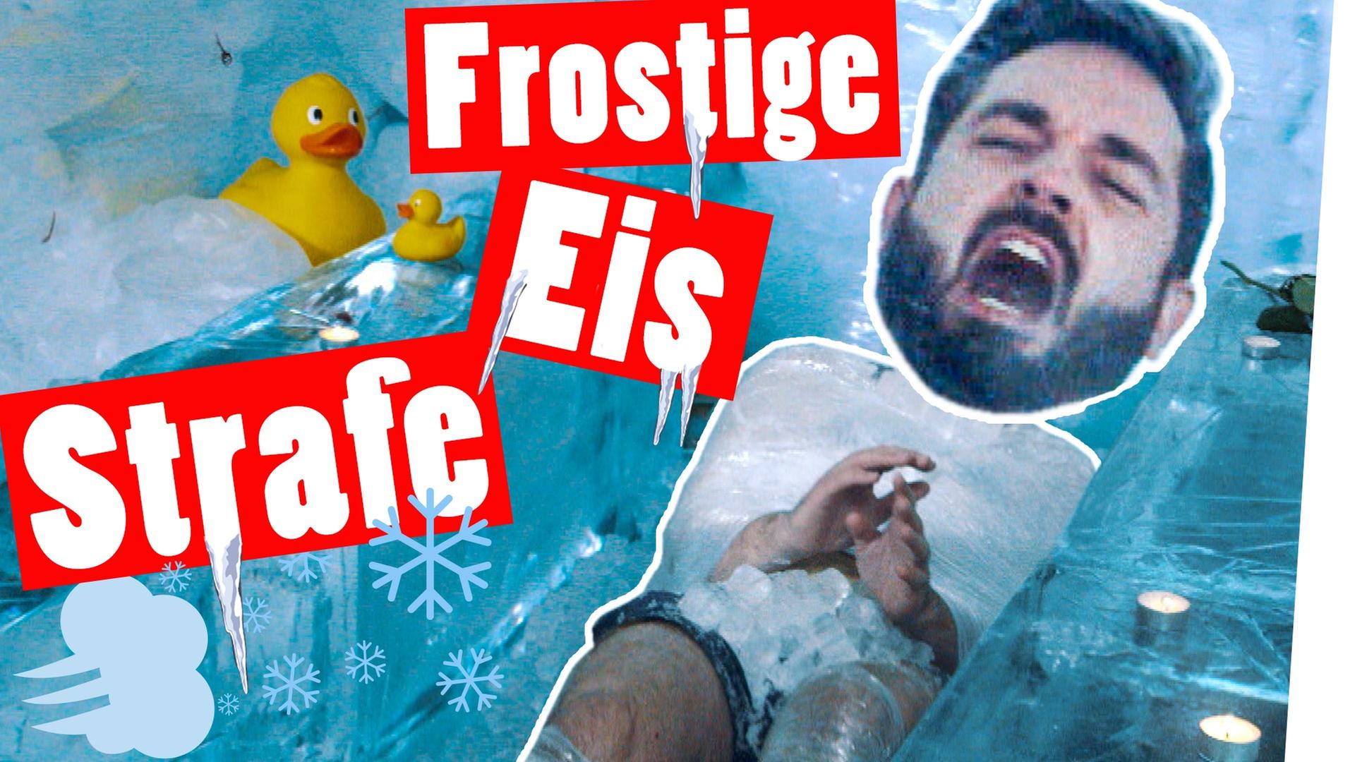 Meini auf Eis – gezittert nicht gerührt - Strafe -- Das schaffst du nie!