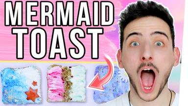 Mermaid Toast: DIY Food Trend im Test!