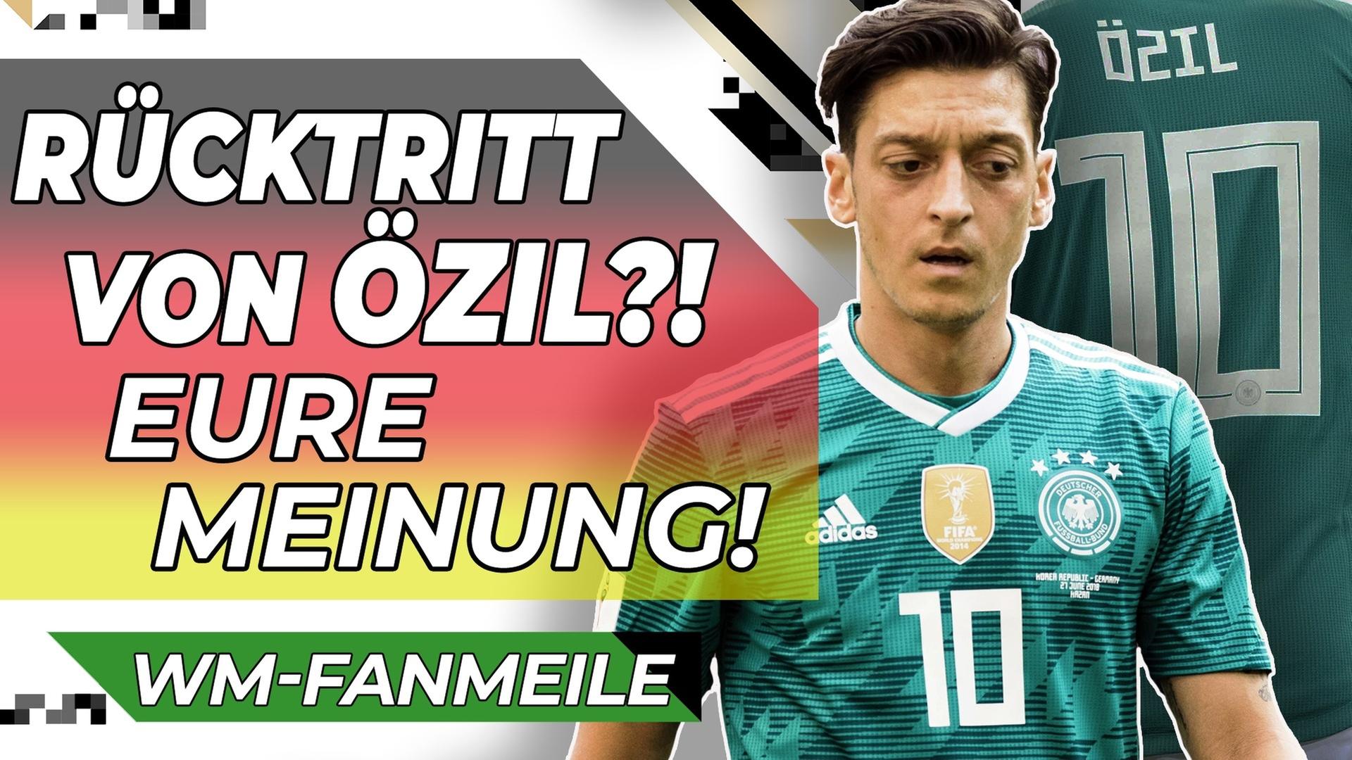Mesut Özil: Soll er zurücktreten?! - Berliner Fanmeile