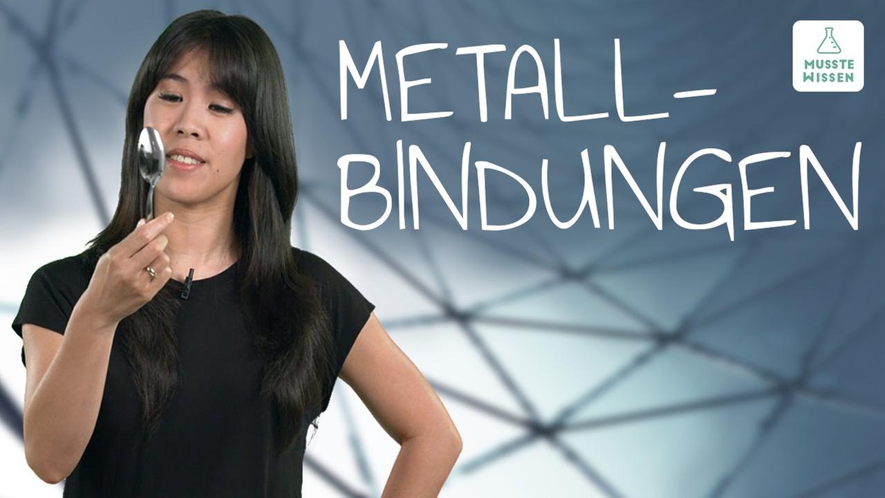 Metallbindungen einfach erklärt I musstewissen Chemie