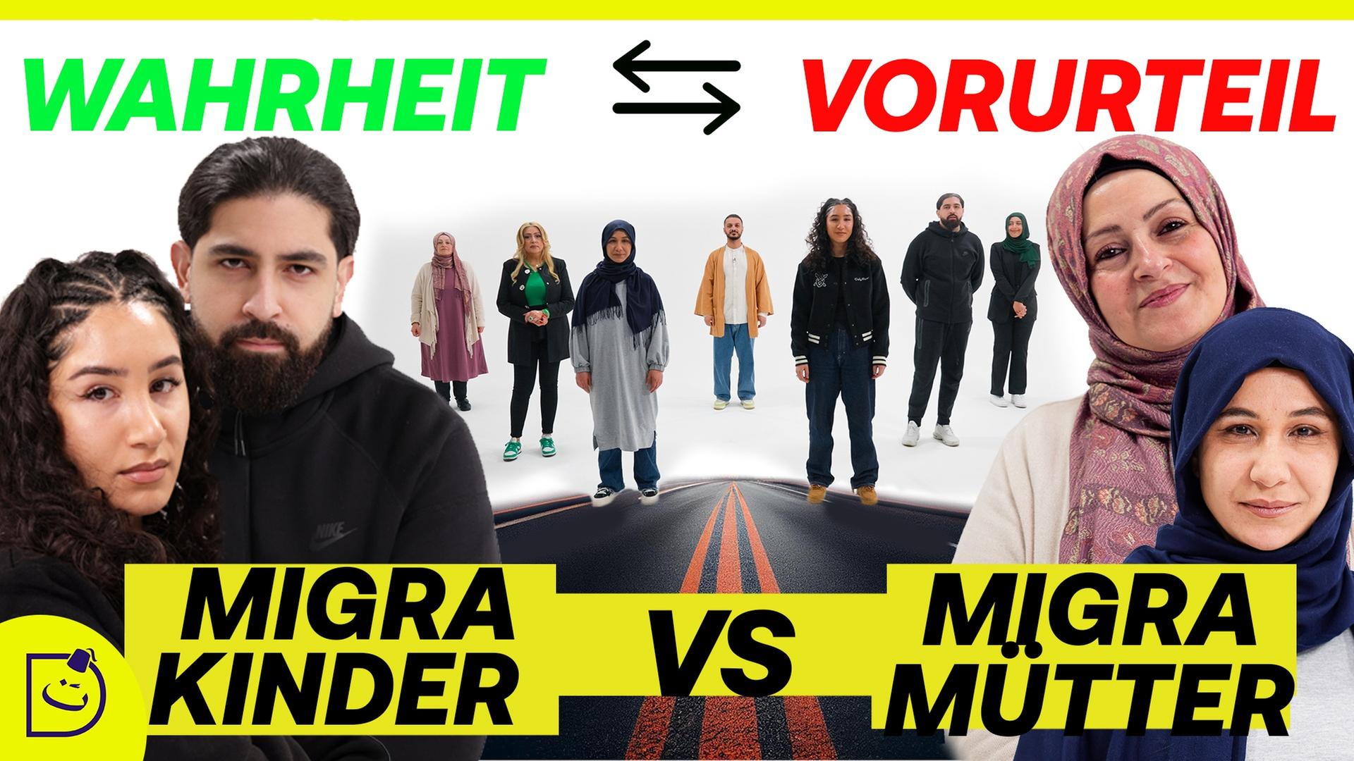 MIGRA-MÜTTER vs. MIGRA-KINDER reagieren auf Stereotype - Wahrheit oder Vorurteil