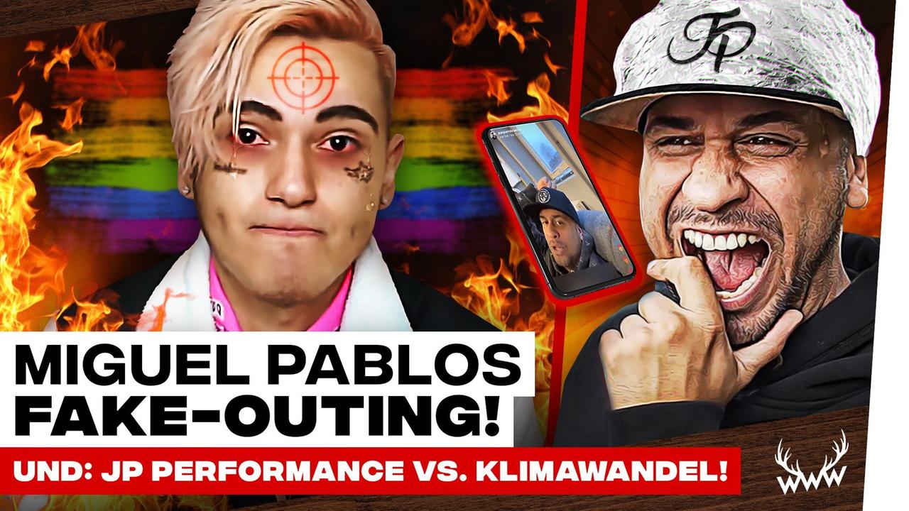 Miguel Pablo: FAKE OUTING! • JP Performance vs. Klimawandel - #WWW