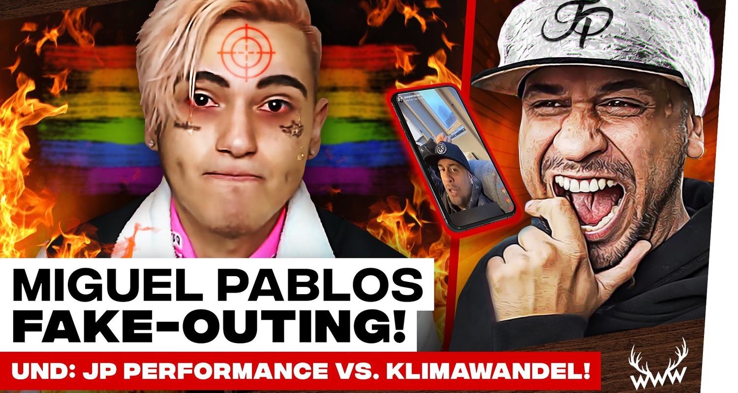 Miguel Pablo: FAKE OUTING! • JP Performance vs. Klimawandel - #WWW