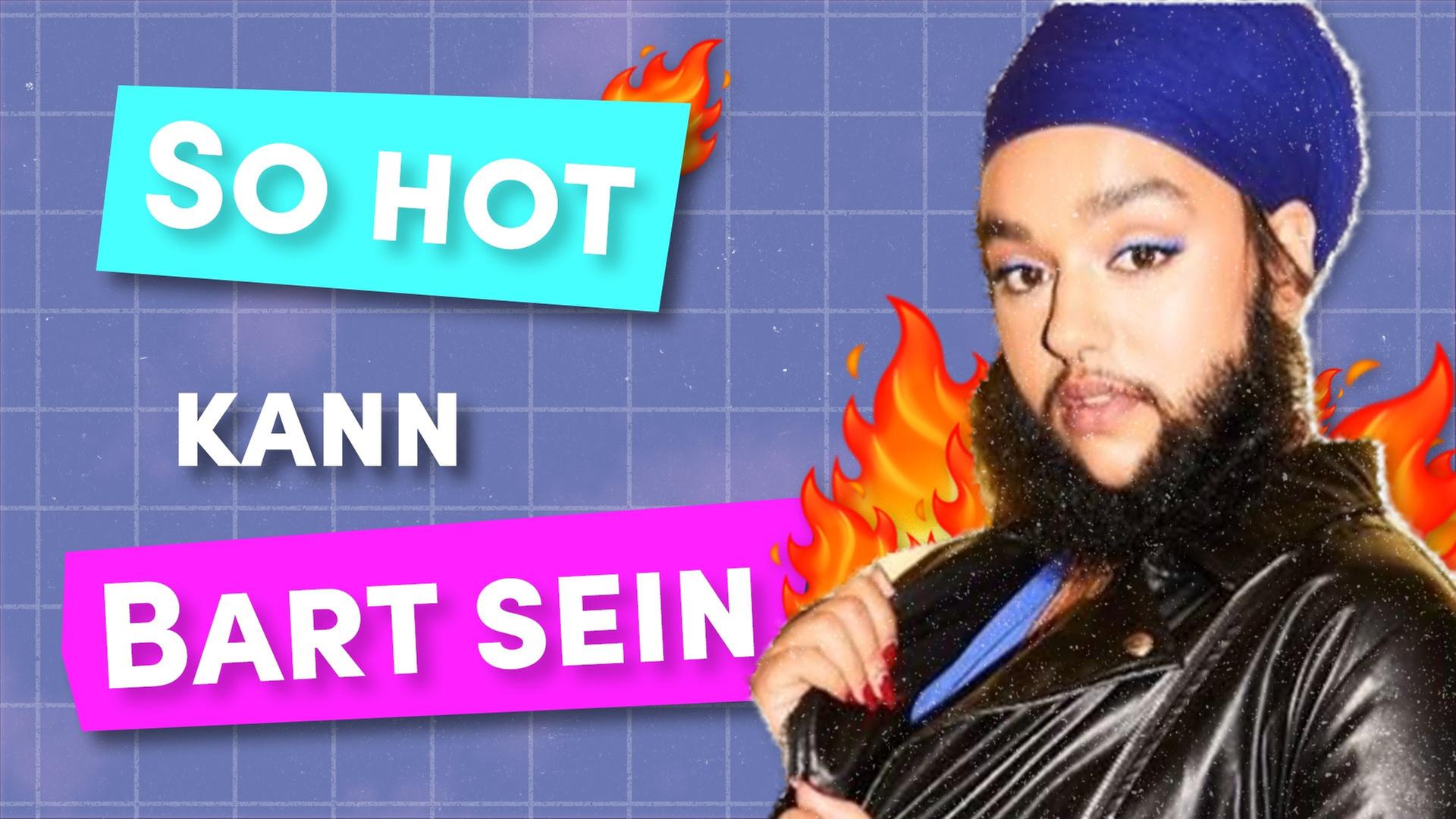 Mit DAMENBART auf der London Fashion Week? - Say What