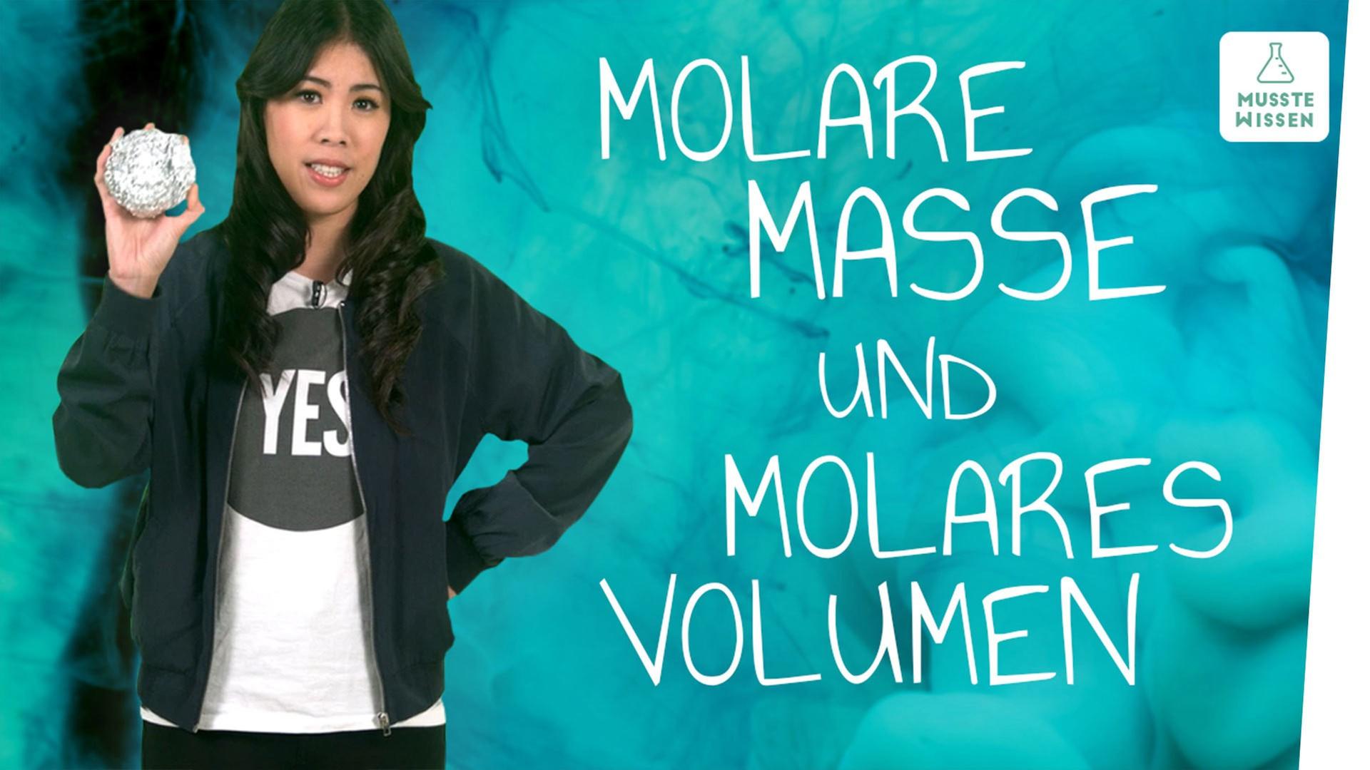 Bild für Molare Masse und molares Volumen I musstewissen Chemie