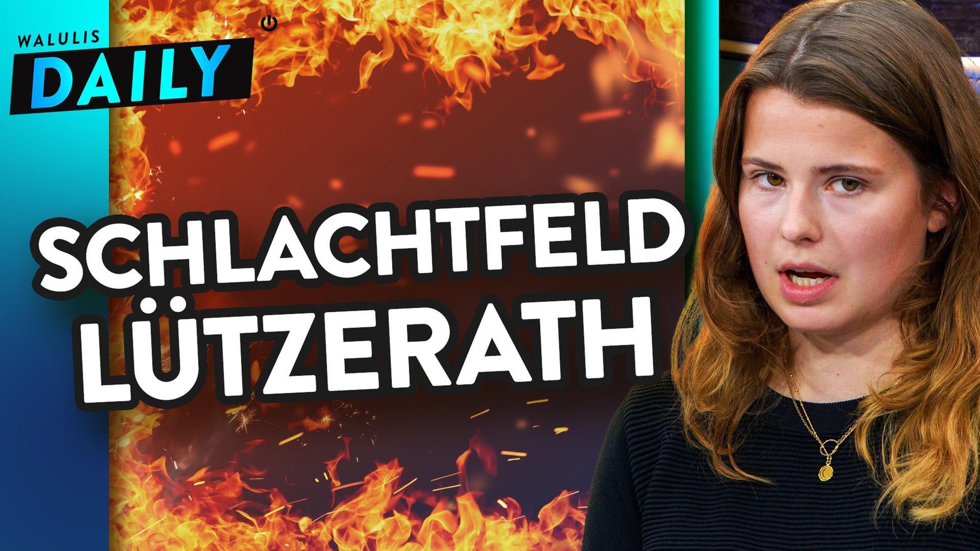 Molotowcocktails und Kondome: So verkloppen sich Aktivisten und Polizei in Lützerath - WALULIS DAILY