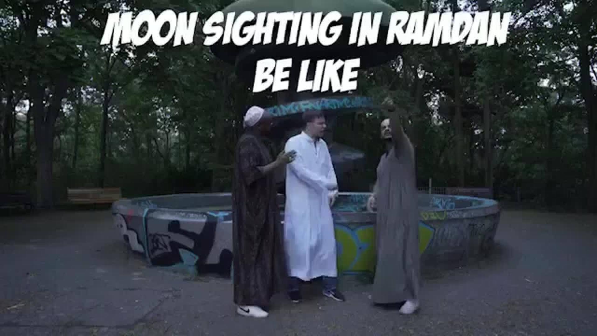 Mondsichtung im Ramadan