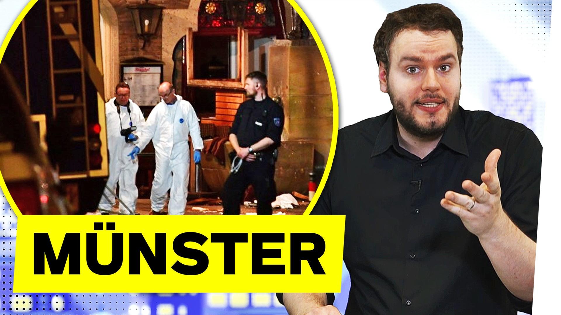 MÜNSTER: Anschlag oder Amoklauf? Egal, „KEIN MITLEID“!