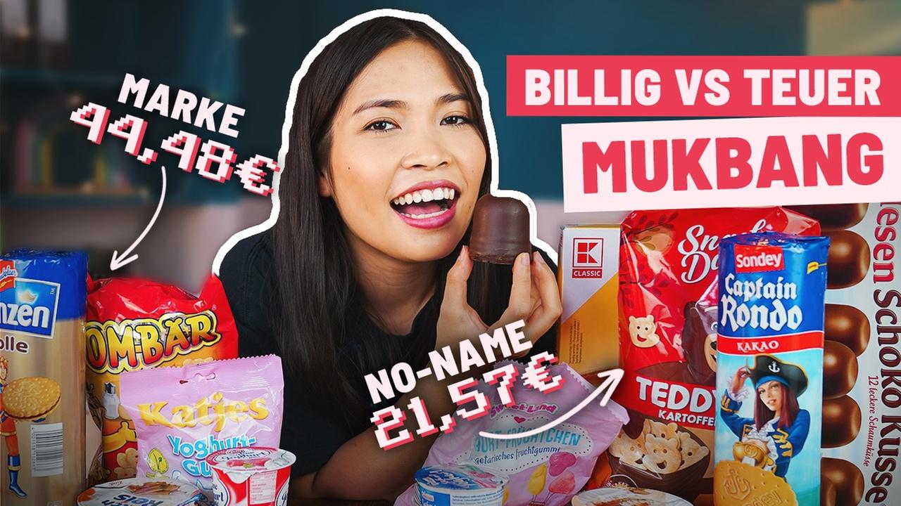 Mukbang Challenge: teure Marken vs. günstige Kopien