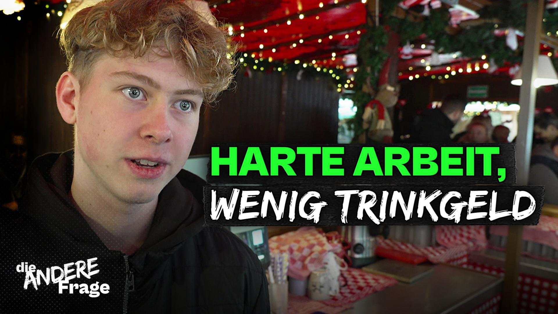 Nebenjob Weihnachtsmarkt - 12h Schicht in der Glühweinbude - Die andere Frage