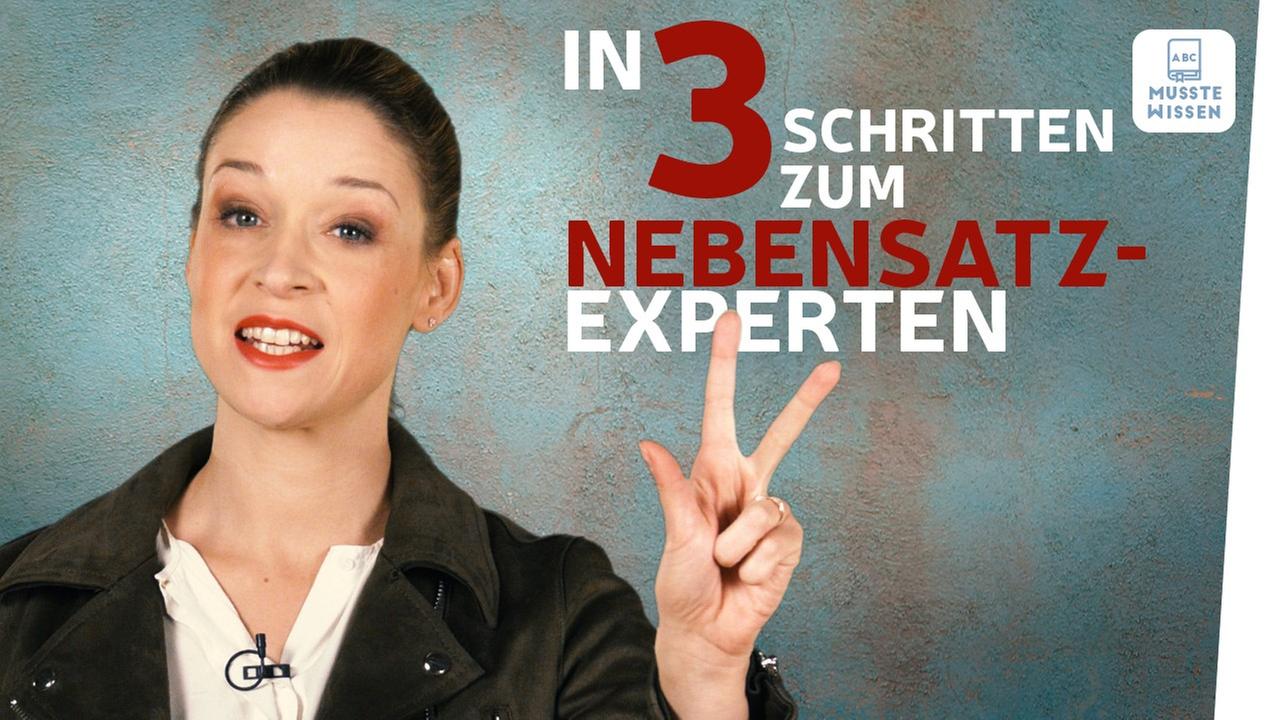 Bild für Nebensatz I musstewissen Deutsch