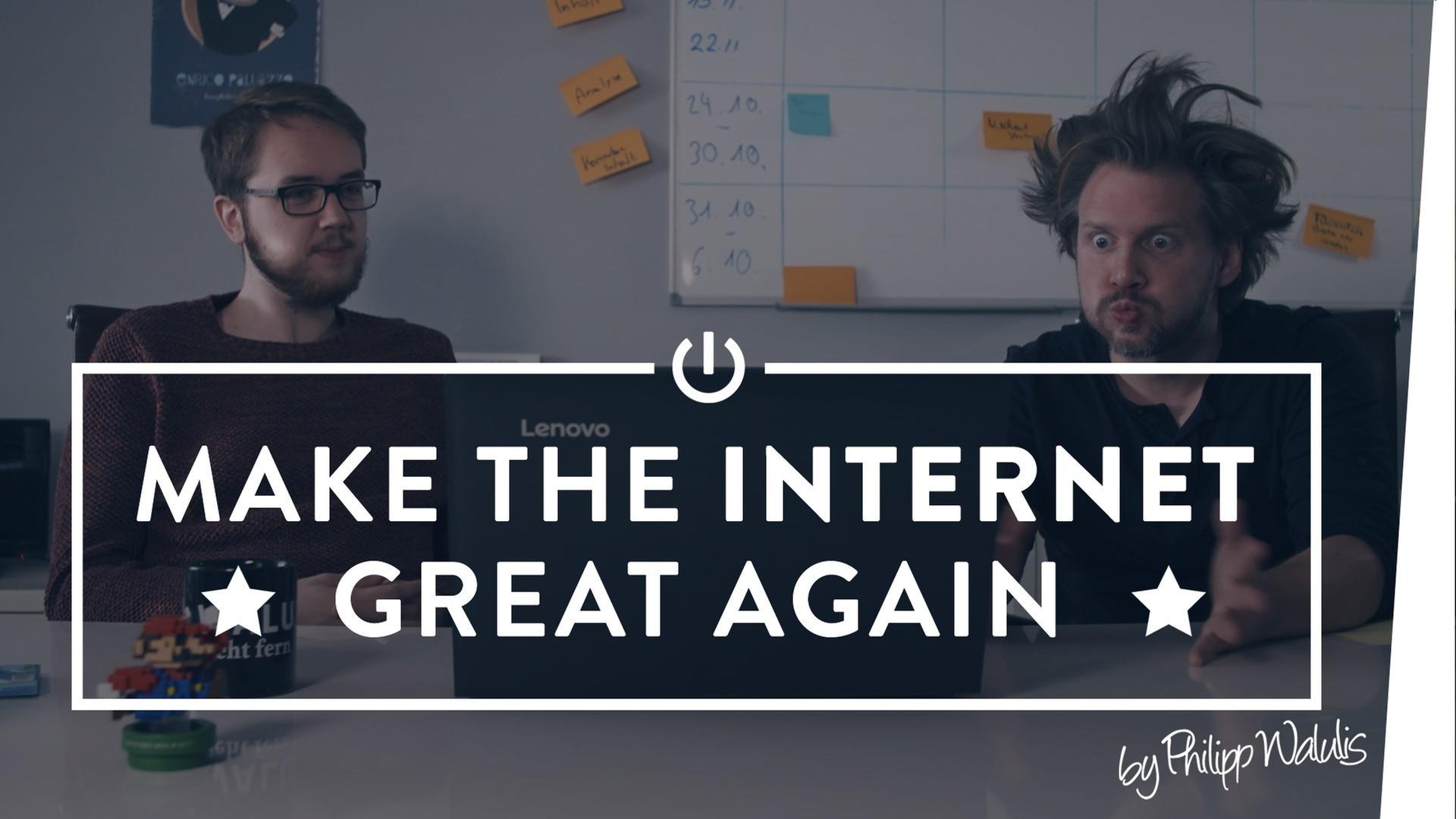 Neulich in der Redaktion: Emojikalypse [Make The Internet Great Again by Philipp Walulis].