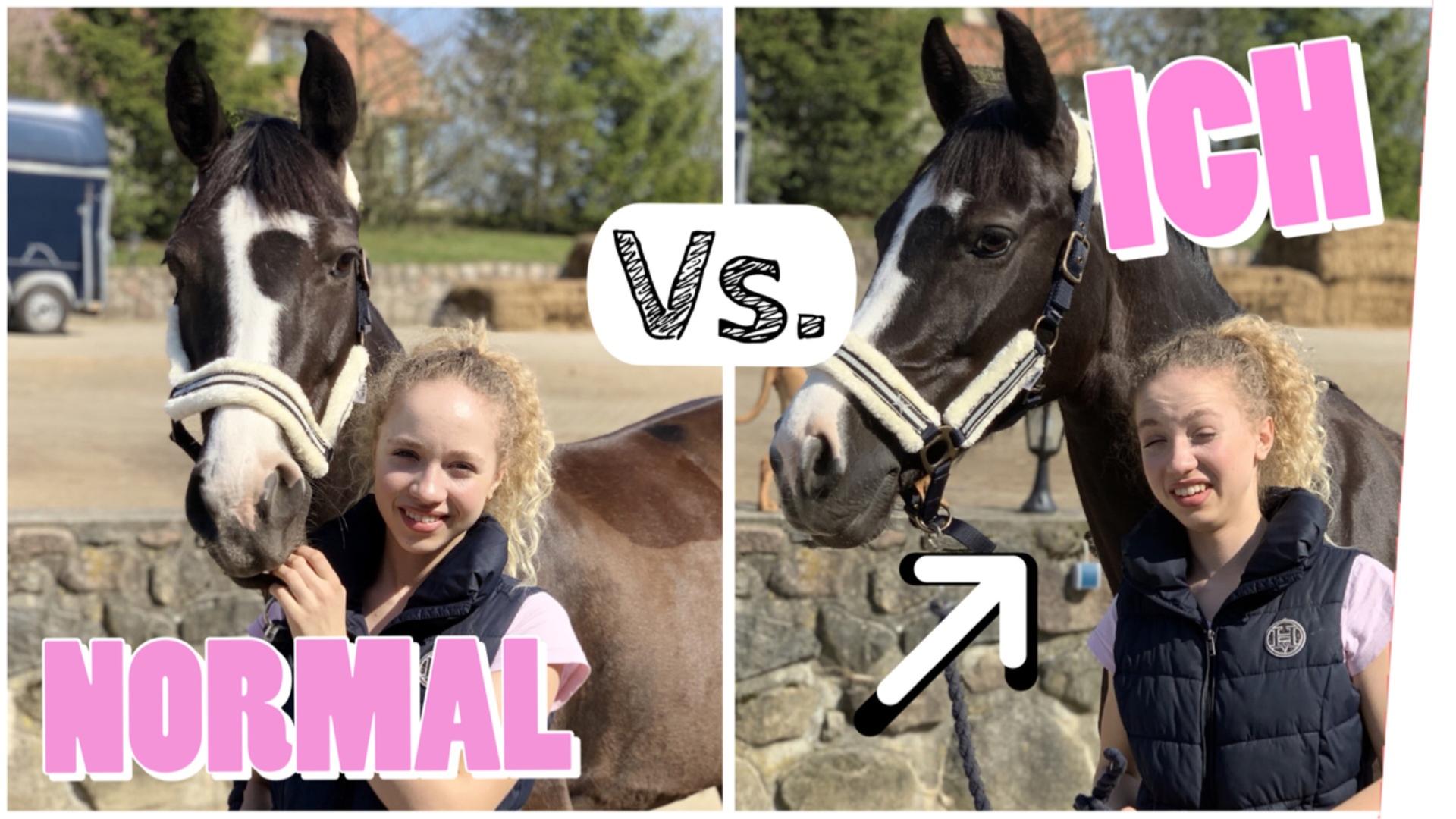 Normale Menschen vs. ICH beim reiten ????????‍️????