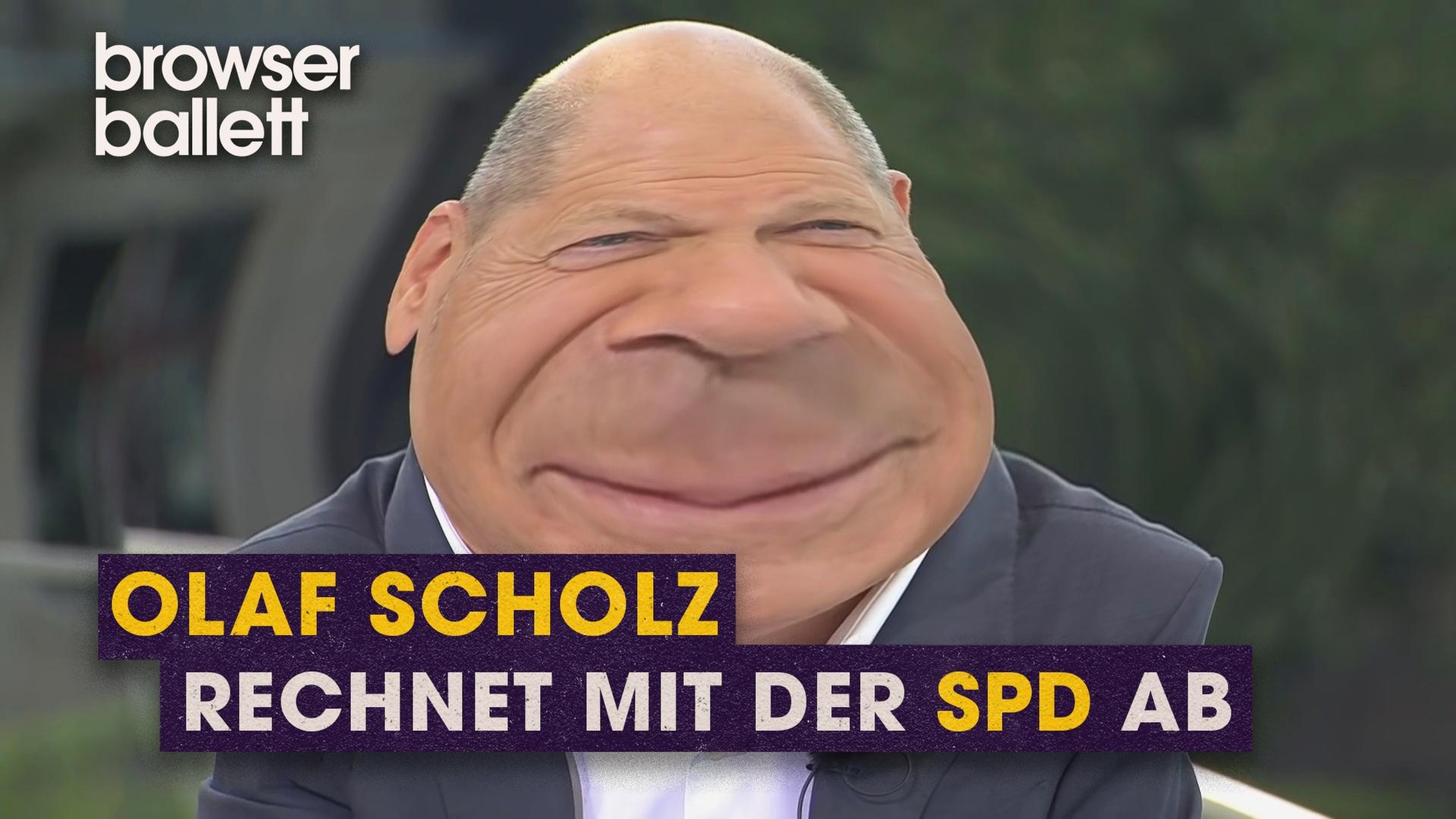Olaf Scholz rechnet mit der SPD ab