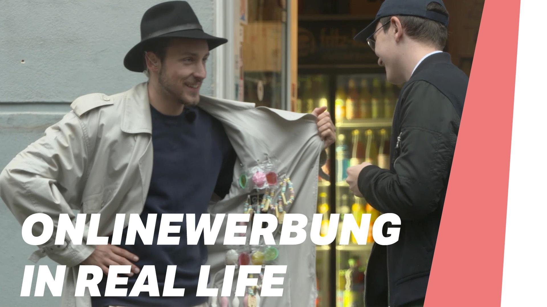 Onlinewerbung in Real Life