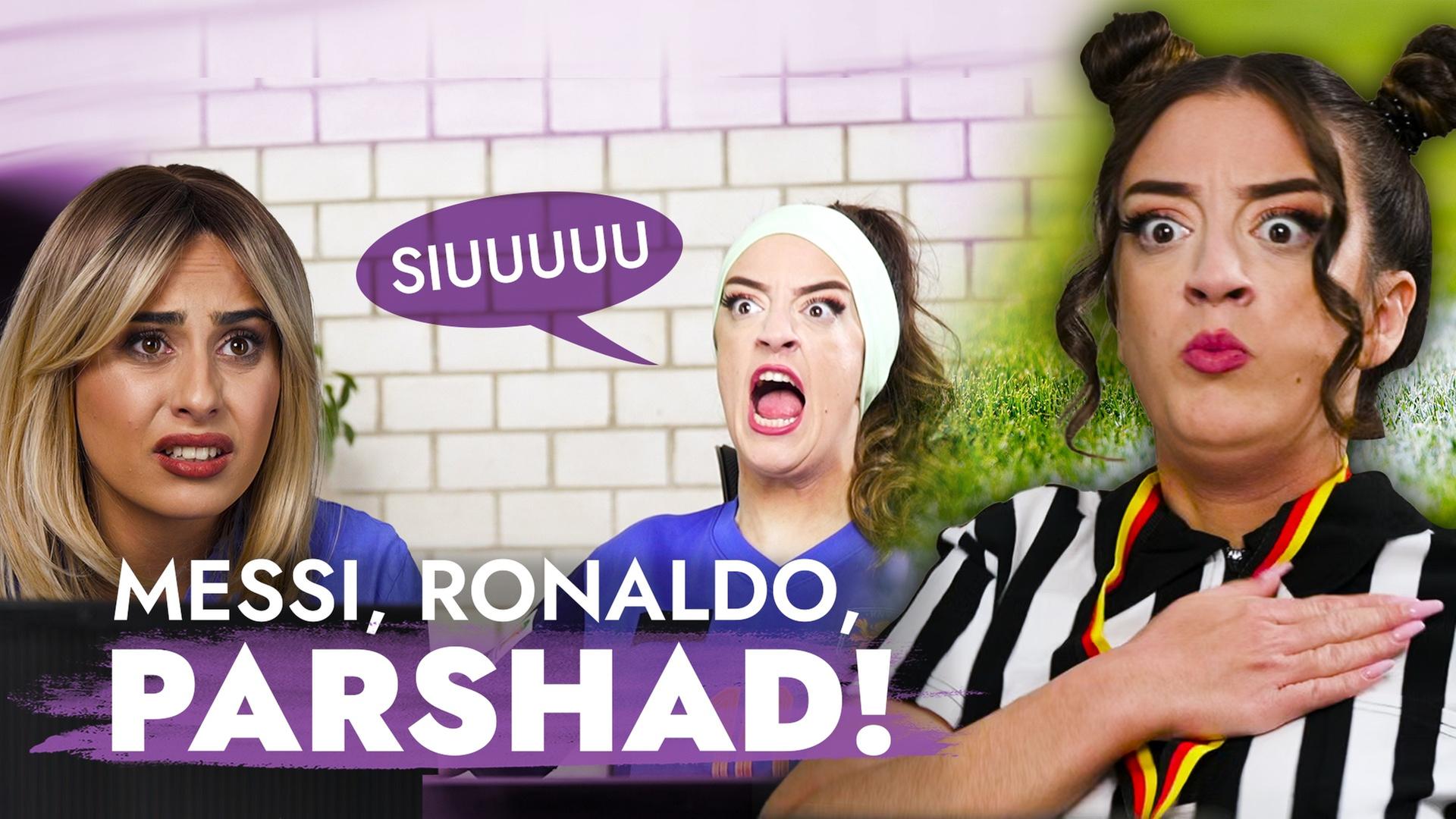 Parshad findet Fußball richtig geil! ️