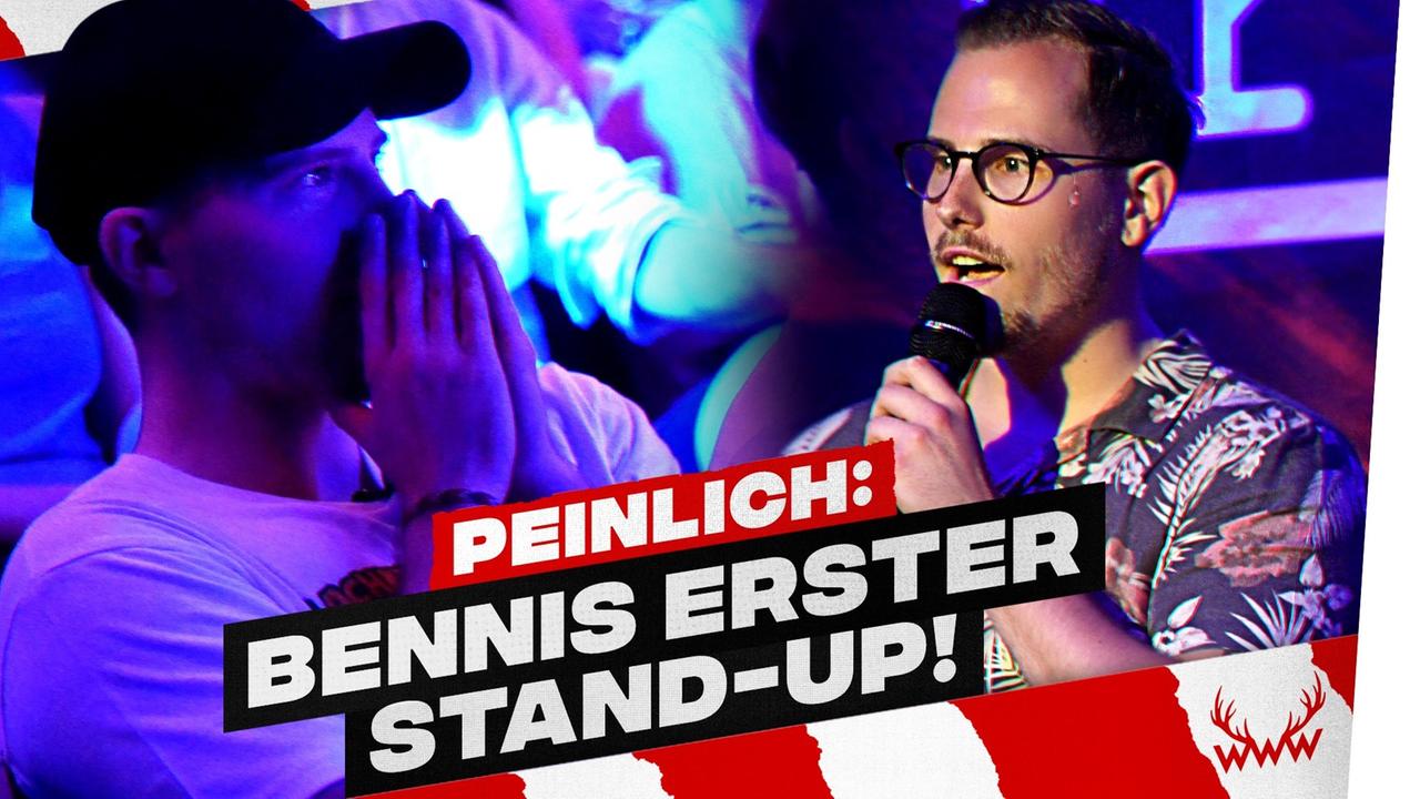 PEINLICH: Bennis erster Auftritt als Comedian!