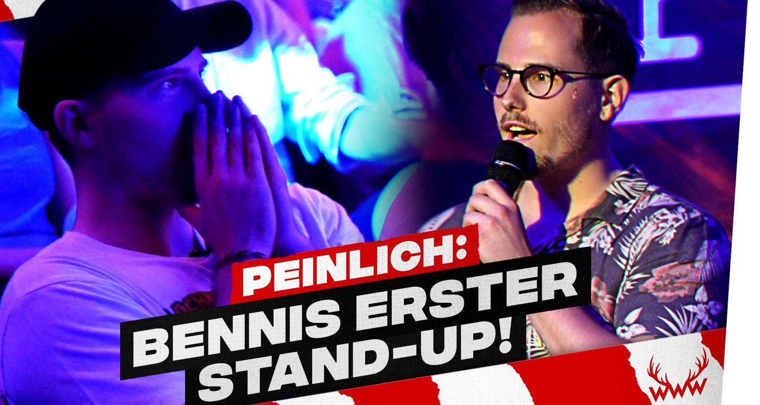 PEINLICH: Bennis erster Auftritt als Comedian!