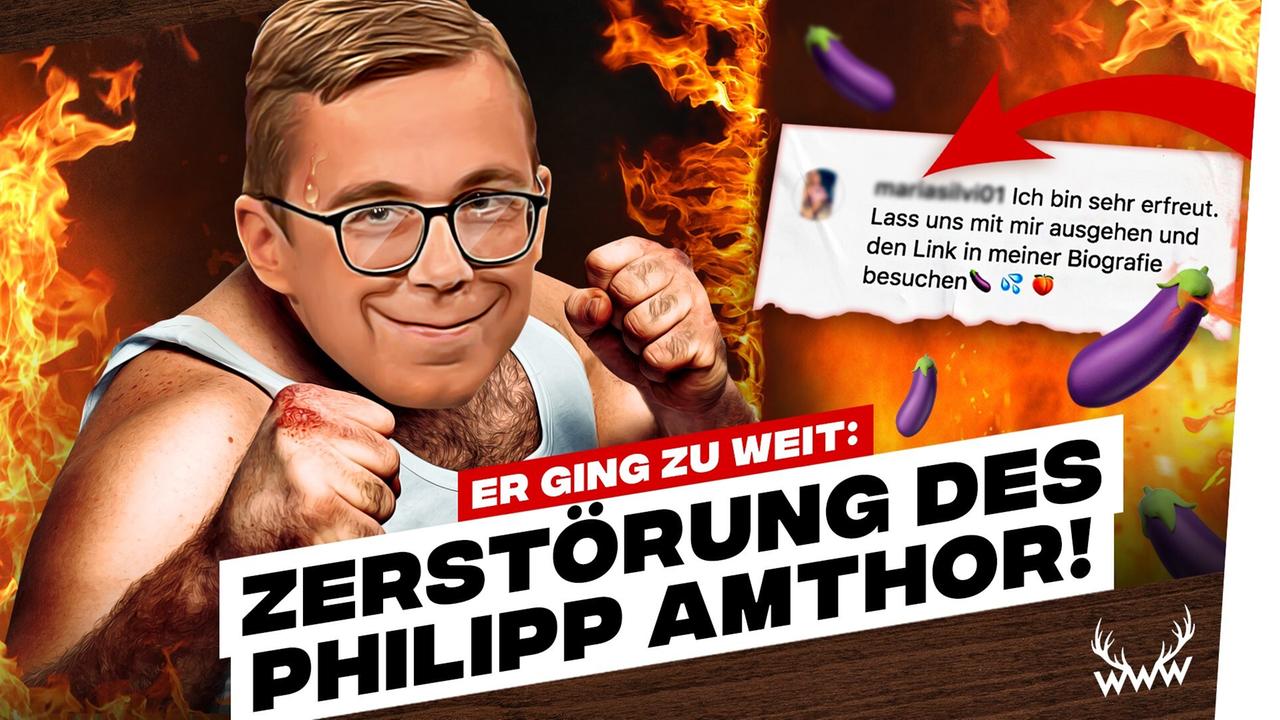 PERVERSE Instagram-Bettler! • Zerstörung des Philipp Amthor - #WWW