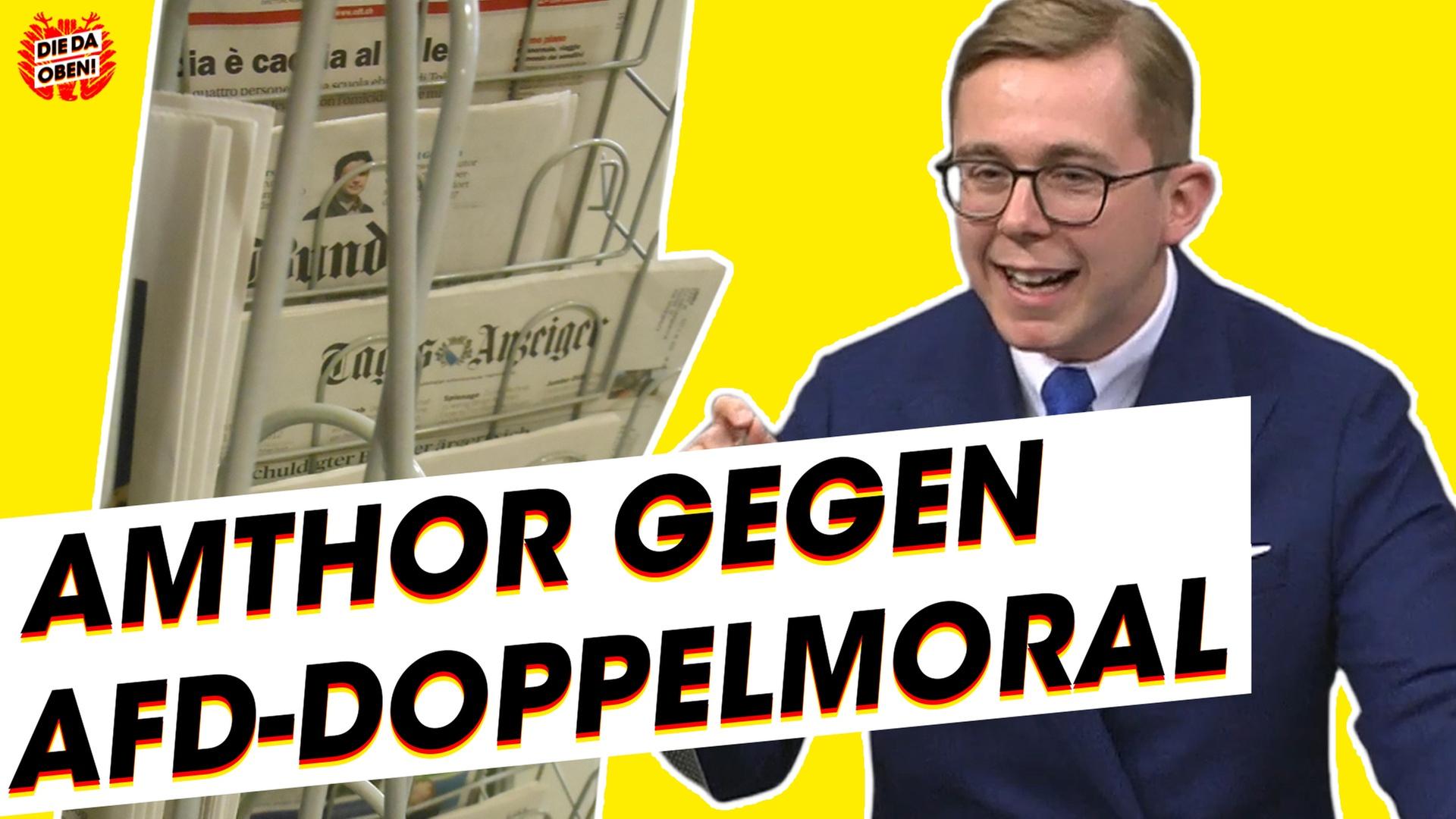 Philipp Amthor über AfD-Doppelmoral und Parteien in Medien