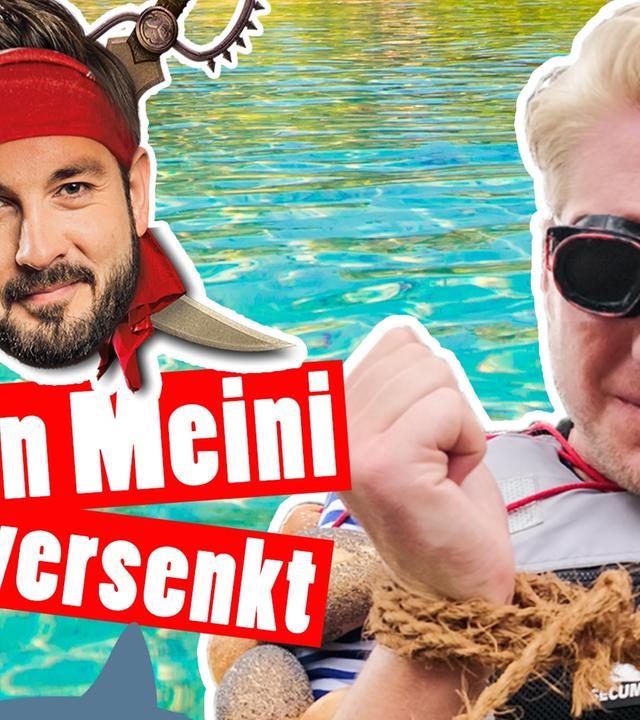 Piraten Prank! Schlauchboot-Marc säuft ab - Strafe -- Das schaffst du nie!