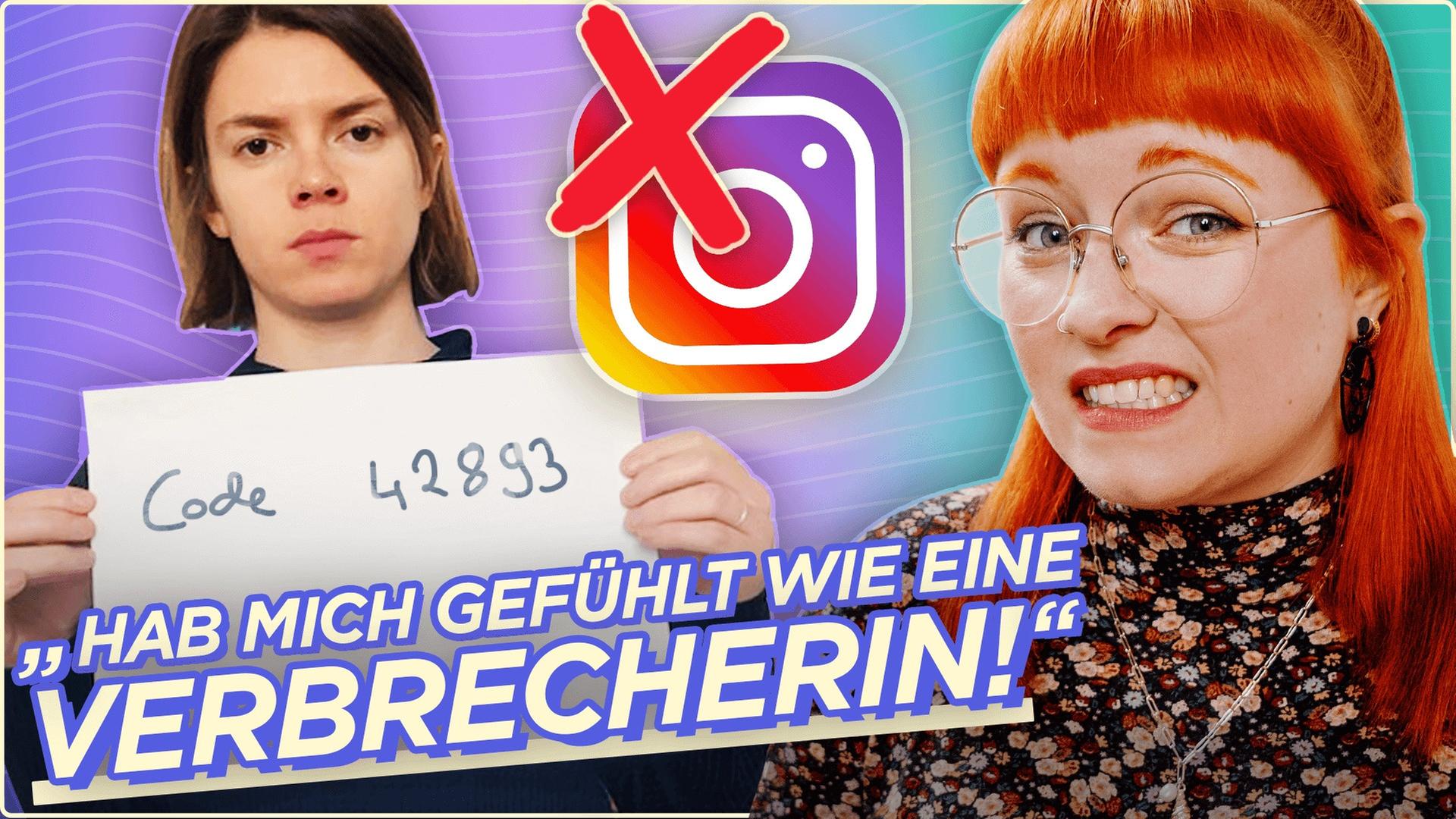 Plötzlich Insta gesperrt! Wir finden raus, wieso!