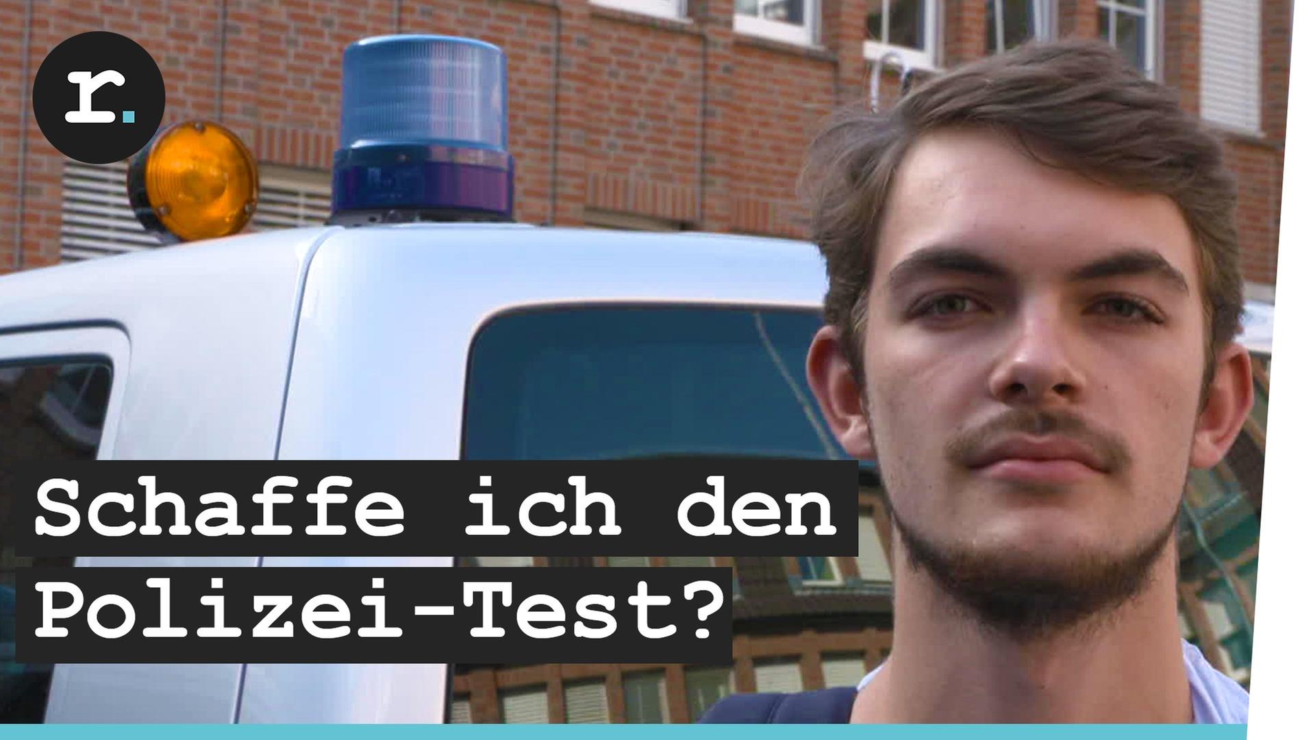 Polizei-Ausbildung: So hart ist der Einstellungstest
